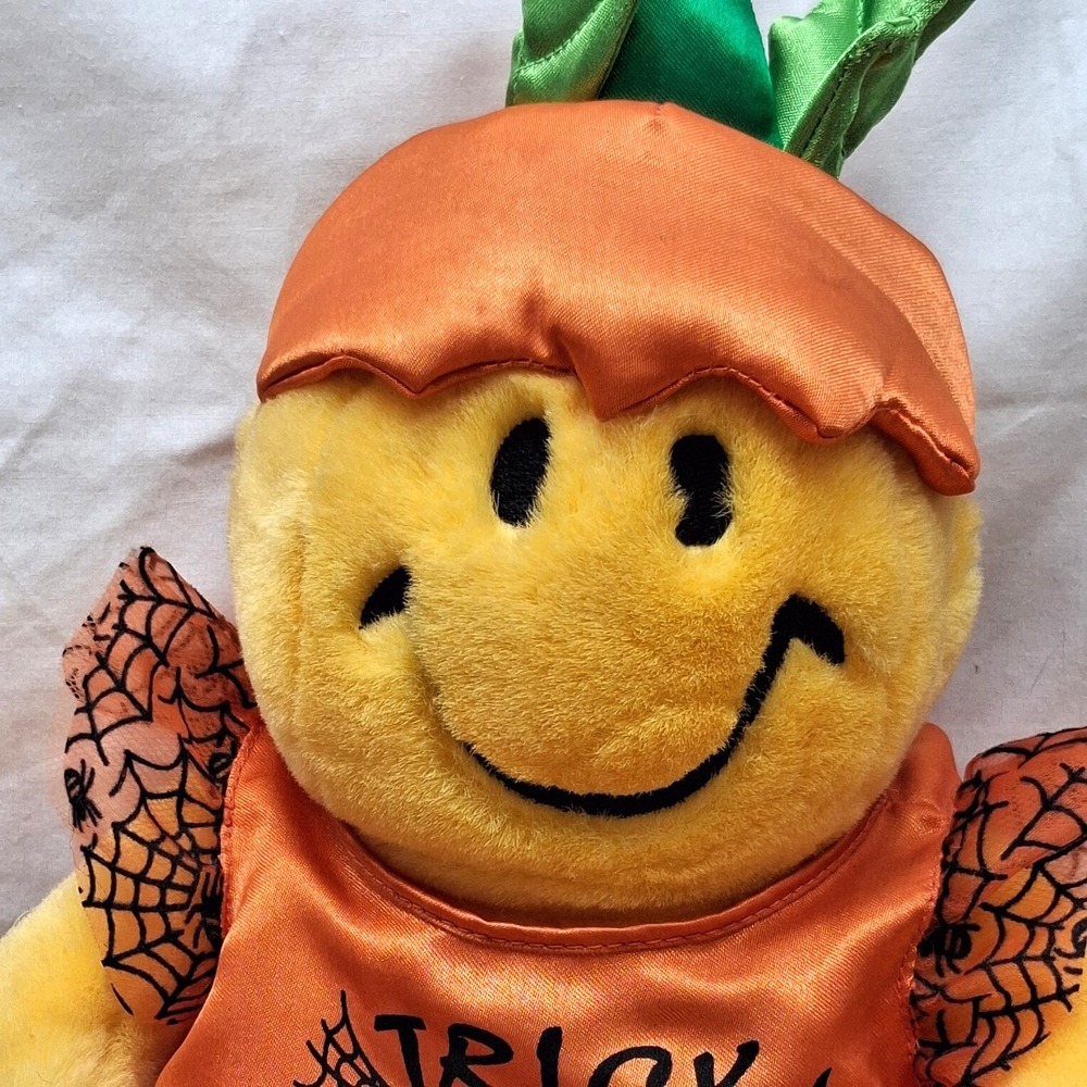 Tickle Wiggle Laughing Electric Smile Face Doll Halloween Decor Pumpkin Costume - Picture 4 of 11